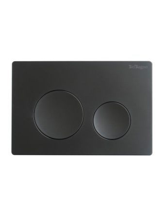 Кнопка смыва BELBAGNO BB-03C-GM, оружейная сталь, артикул BB-03C-GM