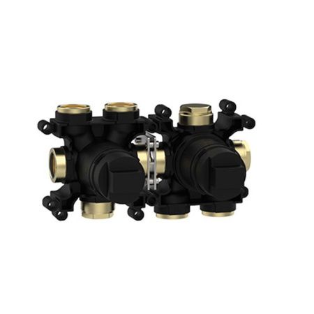 Внутренняя часть, Almar, Water Control Modular, однорычажного смесителя с переключателем на 3 положения, горизонтальный модуль Внутренняя часть, Almar, Water Control Modular, однорычажного смесителя с переключателем на 3 положения, горизонтальный модуль