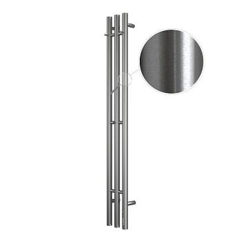 Полотенцесушитель электрический Terminus Стойка TRES круг 120, сатин