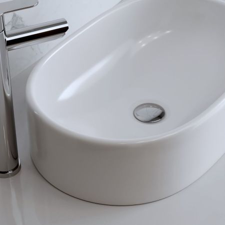 Раковина чаша Maretti VA13NS14-844, белая, артикул VA13NS14-844