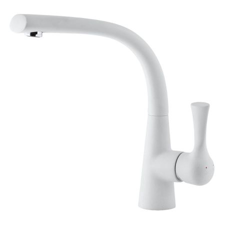 Смеситель для кухни GranFest 3723, иней, артикул 3723 иней