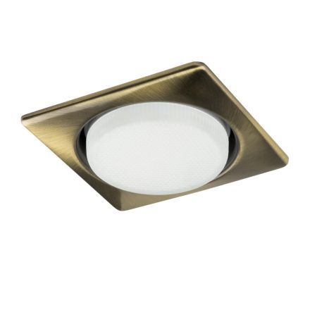 Светильник точечный встраиваемый декоративный под заменяемые КЛЛ или LED лампы Tensio Lightstar 212121, артикул 212121