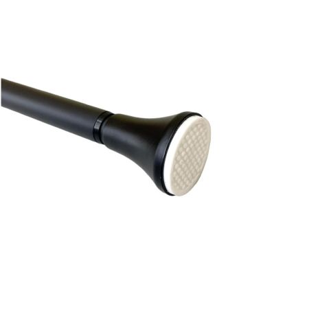 Карниз телескопический для ванной Savol SK-1630H, черный, артикул SK-1630H