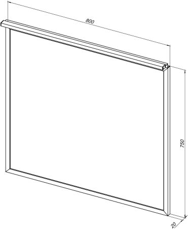 Зеркало Allen Brau Priority 80 1.31015.02 серебро браш, артикул 1.31015.02