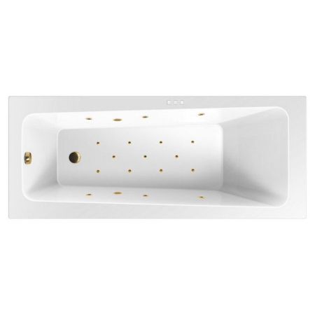 Ванна EXCELLENT Ava 160x70 "RELAX" (золото), артикул WAEX.AVA16.RELAX.GL