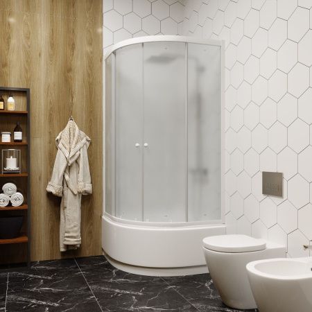 Уголок ZF90 душевой PARLY с поддоном