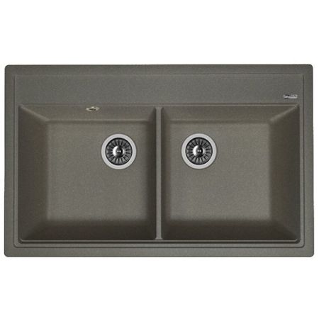 Кухонная мойка Florentina Липси-820 20.370.E0820 Антрацит, артикул 20.370.E0820.302