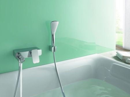 Смеситель для ванны с душем  KLUDI E2 494450575 (хром, L-15,5) ССП, шт