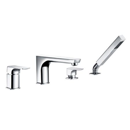 Смеситель на борт ванны WasserKRAFT Salm 2755 Хром