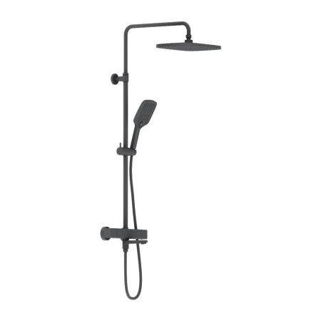 953810300 Gala душевая система с ванно  душевым ТМС смесителем, чёрный, артикул 953810300