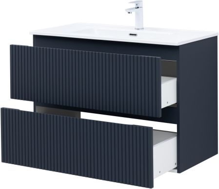 Тумба под раковину Aquanet Джейн (Flat) 90 маренго, артикул 00335430