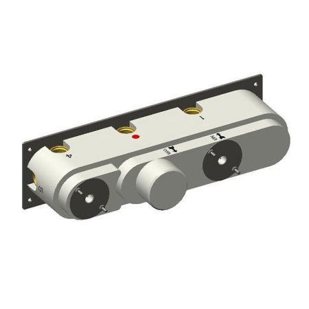 Внутрення часть, Carimali, для смесителя c держателем для душа, на 5 выходов, цвет-хром, артикул W21959CR