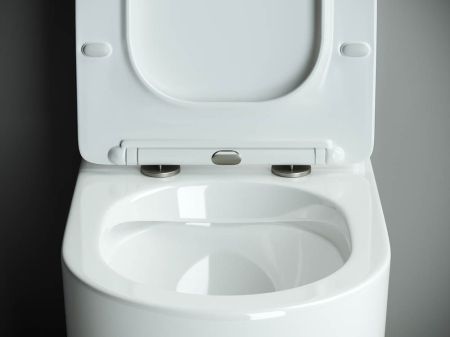 Напольный пристенный унитаз Metropol Rimless CN4001, артикул CN4001