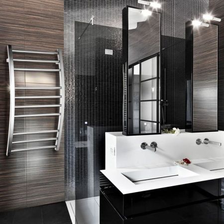 Водяной полотенцесушитель Grota Primo 530х1500 Хром, артикул 