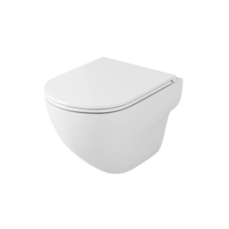 Унитаз подвесной безободковый OWL Wave Cirkel-H с сиденьем DP микролифт