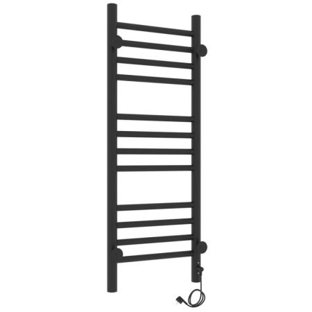 Полотенцесушитель электро "Лаванда ЧКЧ П12 300х900", черный муар, левый