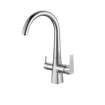 Смеситель для кухни FASHUN A4353, хром