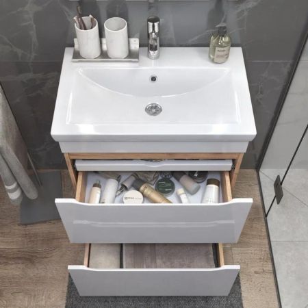 Тумба под раковину напольная VIGO Grani 202 дуб золотой, 70 см, артикул 202 дуб золотой