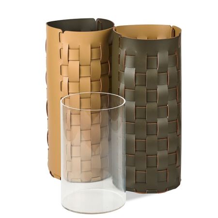 ADJ Зонтница с ведром А2033 Bottega, D22xH51 см., цвет: оливковый/горчичный, артикул 2051.55/40