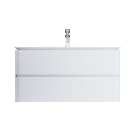 M30FHX1002WG Sensation, База под раковину, подвесная, 100 см, ящики, белый, глянцевая, шт, артикул M30FHX1002WG