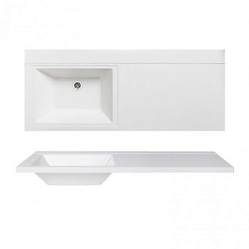 Умывальник Runo мебельный Гамма 120 лайт правое крыло (00-00001024)