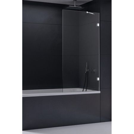 Шторка для ванны NEW TRENDY EVENTA 100 см EXK-1905 (хром), артикул EXK-1905