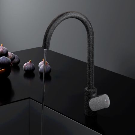 F8007722 Like, смеситель для кухни с каналом для питьевой воды, черный, шт., артикул F8007722