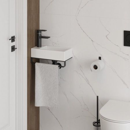 Раковина подвесная Maretti AR13PD37-844, белая, артикул AR13PD37-844