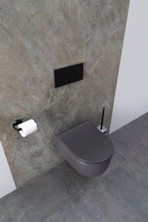 Чаша подвесного унитаза Allen Brau Priority 4.31002.AN антрацит, артикул 4.31002.AN