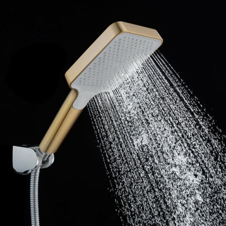 Смеситель на борт ванны Shevanik S9912G, золотой сатин, артикул S9912G