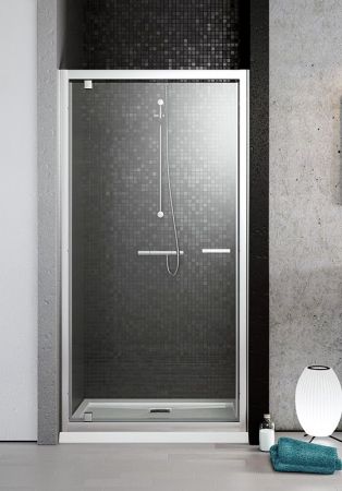 Душевая дверь в нишу Radaway Twist DW 70x190 профиль хром, стекло прозрачное