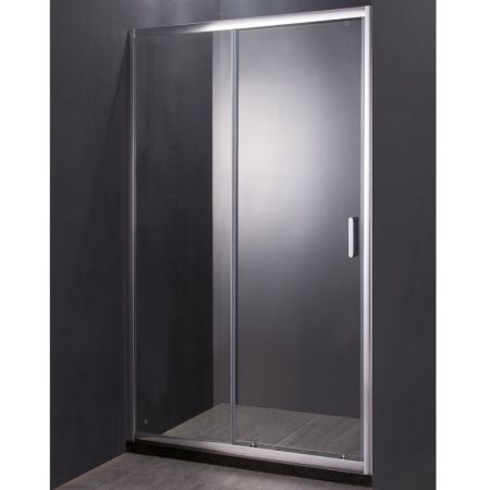 Душевая дверь в нишу Orange E02-150TCR 150 профиль Хром стекло прозрачное, артикул E02-150TCR