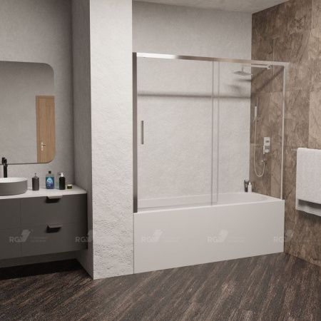 Шторка на ванну RGW SC-45 (1800, Прозрачное)