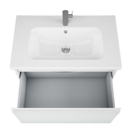 Тумба под раковину Owl 1975 Malaren 80 OW03.02.05 подвесная Белая, артикул OW03.02.05