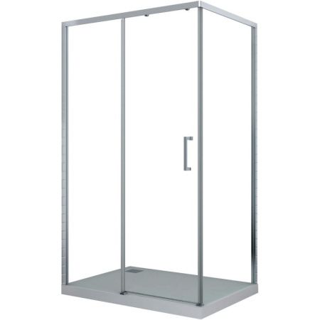 Душевой уголок Cerutti SPA Vito 110x80 L профиль Хром стекло прозрачное Душевой уголок Cerutti SPA Vito 110x80 L профиль Хром стекло прозрачное
