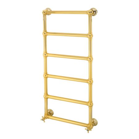 COLOSSEUM Полотенцесушитель водяной h1110/1190х480/560 мм., золото
