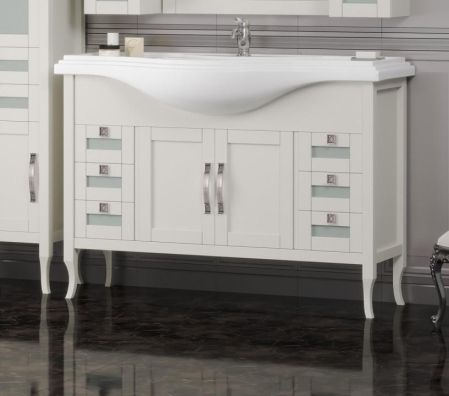 Зеркало Мираж 120 Opadiris Слоновая кость, артикул 