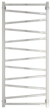 Полотенцесушитель, Сунержа, Сирокко, водяной, ширина, мм-550, глубина, мм-75, высота, мм-1200, межосевое расстояние-500, подключение-нижнее, мощность, Вт-676, присоединительный размер-НР G 1/2" / НР G 3/4" (эксцентрик), материал-нержавеющая сталь, назначе, артикул 00-0253-1250