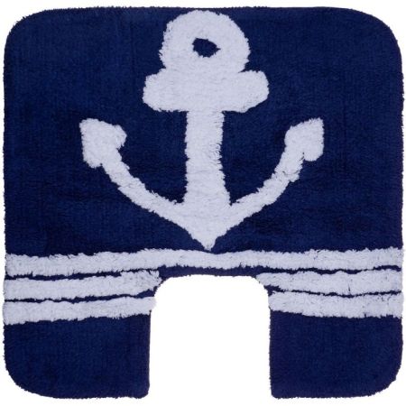 Коврик для туалета Fora Royal Navy 50х50 FOR-RN050-U 50 Синий, артикул FOR-RN050-U 50