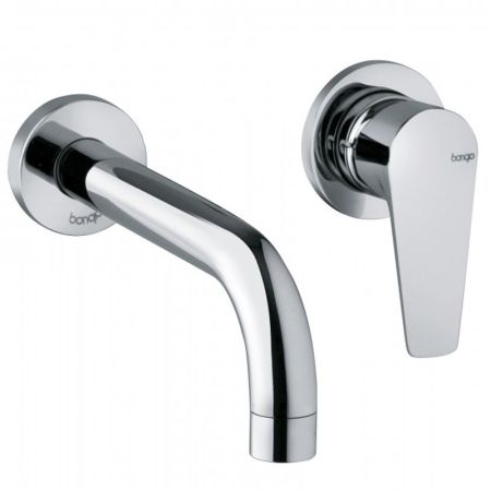 Bongio Pi7 Встраиваемый смеситель для раковины, излив 160 мм, цвет хром, артикул 07538CR16PR