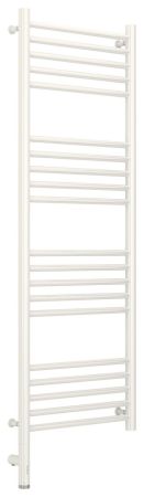 Полотенцесушитель электрический "БОГЕМА 3.0" прямая 1200х400 / МЭМ левый (Белый), артикул 12-5804-1240