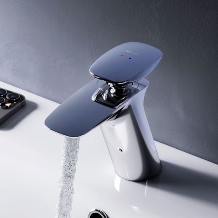 F70A02100 Spirit V2.0 смеситель д/умывальника, хром, шт