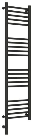Полотенцесушитель электрический "БОГЕМА 3.0" прямая 1200х300 / МЭМ левый (Тёмный титан муар), артикул 15-5804-1230