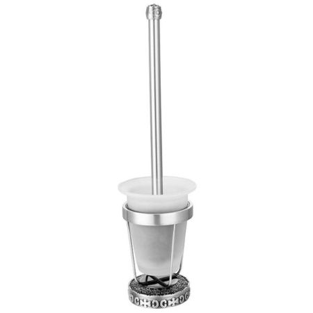 Ершик для унитаза ZorG SL AZR 26 SL Серебро