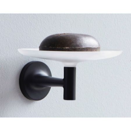 Мыльница настенная Duravit Starck T 0099334600 Черный матовый, артикул 99334600