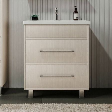 Тумба под раковину напольная Бриклаер ЧИЛИ светлая лиственница , 70 см, артикул 4627125415005