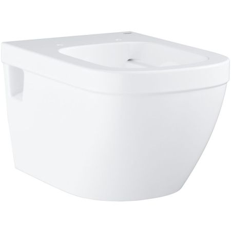Унитаз подвесной безободковый GROHE Euro Ceramic, каскадный смыв, видимый крепеж, альпин-белый (39538000), артикул 39538000