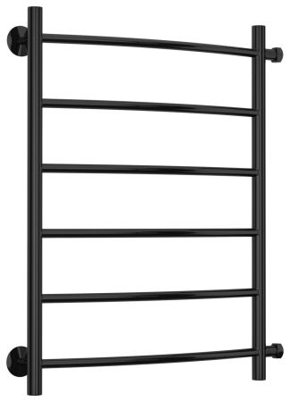 Полотенцесушитель водяной СТИЛЬЕ "Версия-Б2" 600х500 (6) Г 18 (Чёрный)