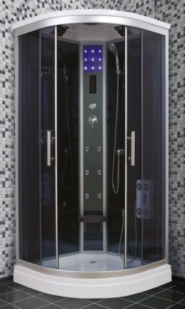 Душевая кабина Timo Standart 100x100 T-1101 с гидромассажем, артикул T-1101