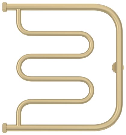 Полотенцесушитель водяной "Лира+" 500х500 Н. Г. 1" (Матовая шампань), артикул 022-4011-5050